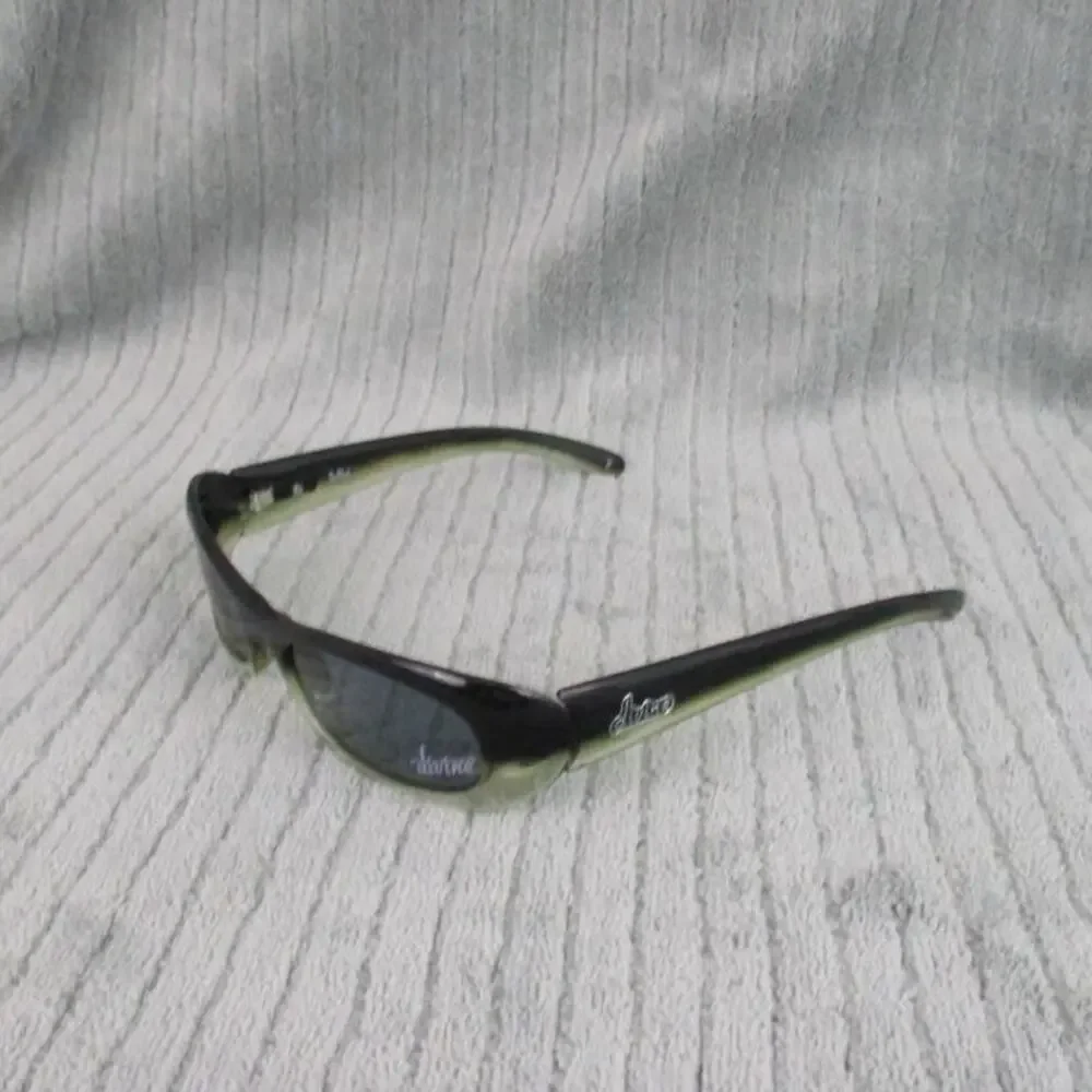 New Divine Eyewear Kali Black Clear Fade/Polarized Smoke Sunglasses Women's NWT